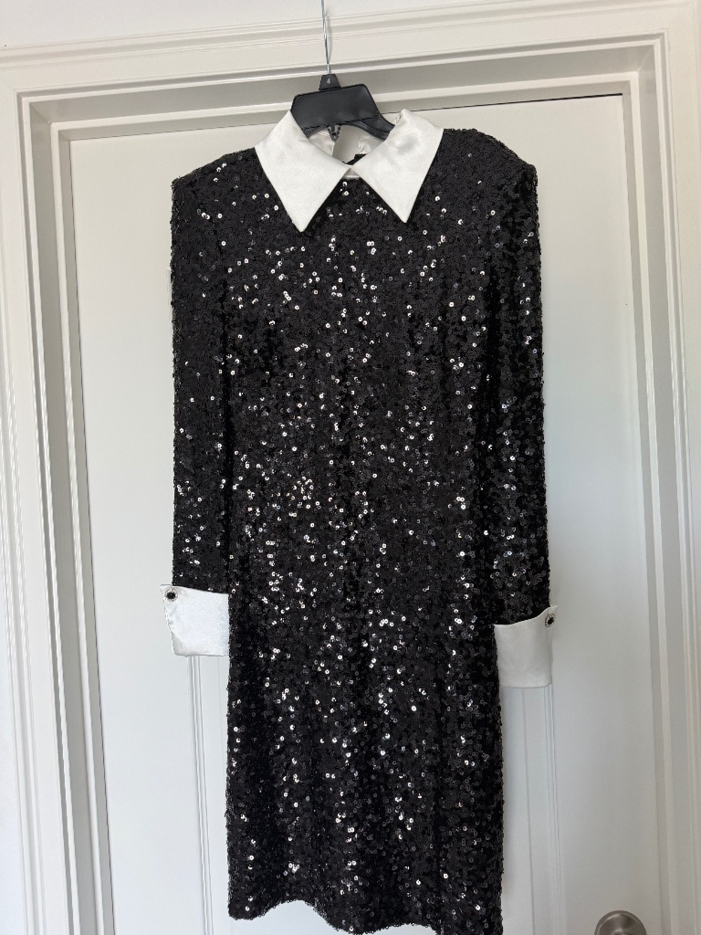 Designer Sequin Shirt Dress
